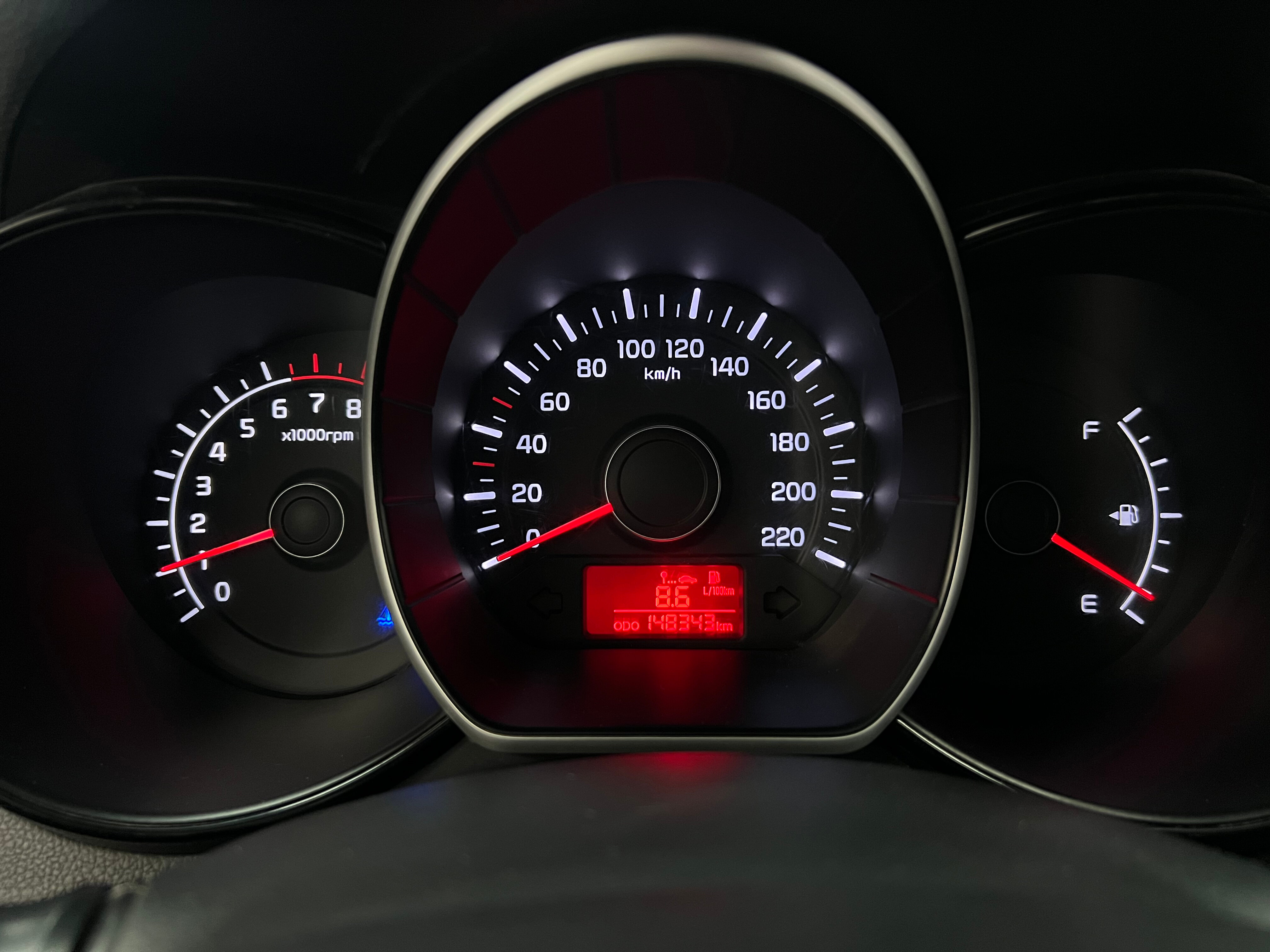 Kia Rio Luxe, 2014 года, пробег 148342 км