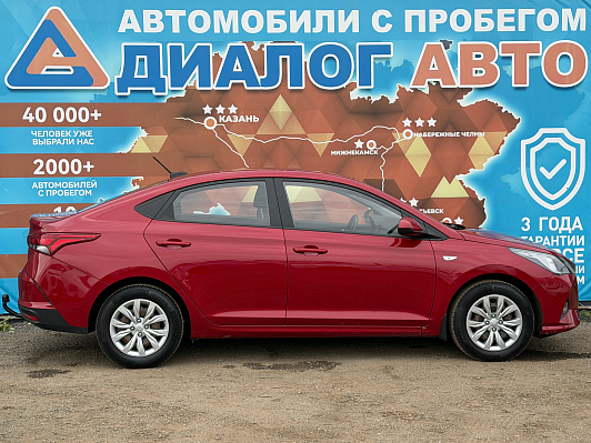 Hyundai Solaris Comfort, 2021 года, пробег 107425 км