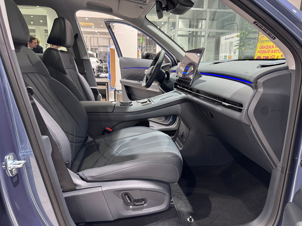 Geely EX5 EM-i Max, синий