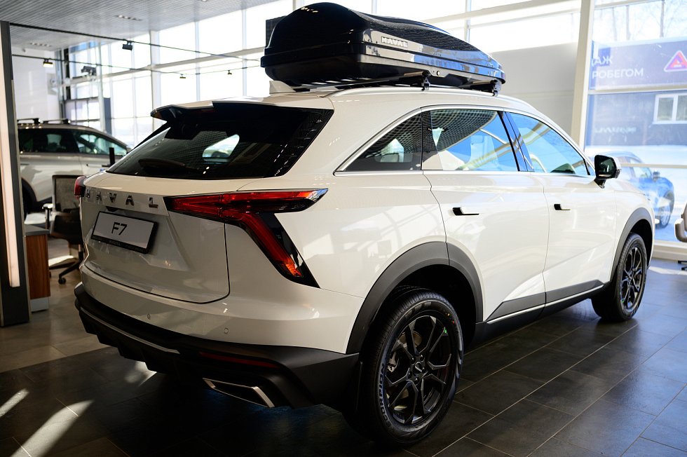 Haval F7 Премиум, белый