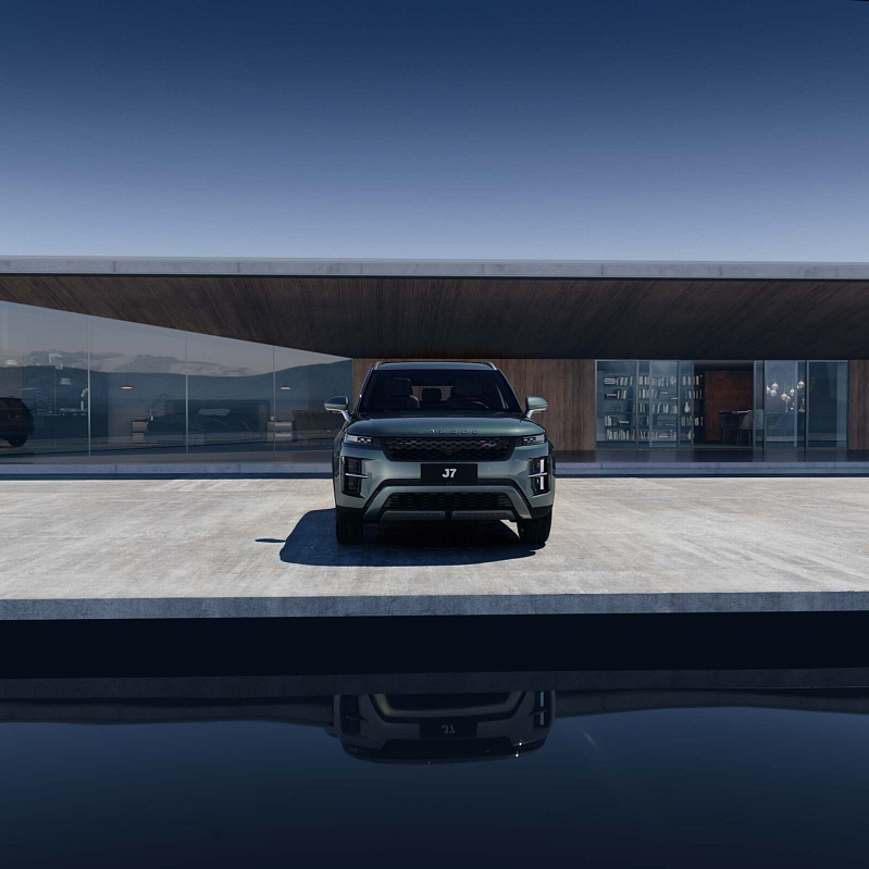 Jaecoo J7 Supreme, серый