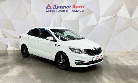 Kia Rio, 2016 года, пробег 182298 км