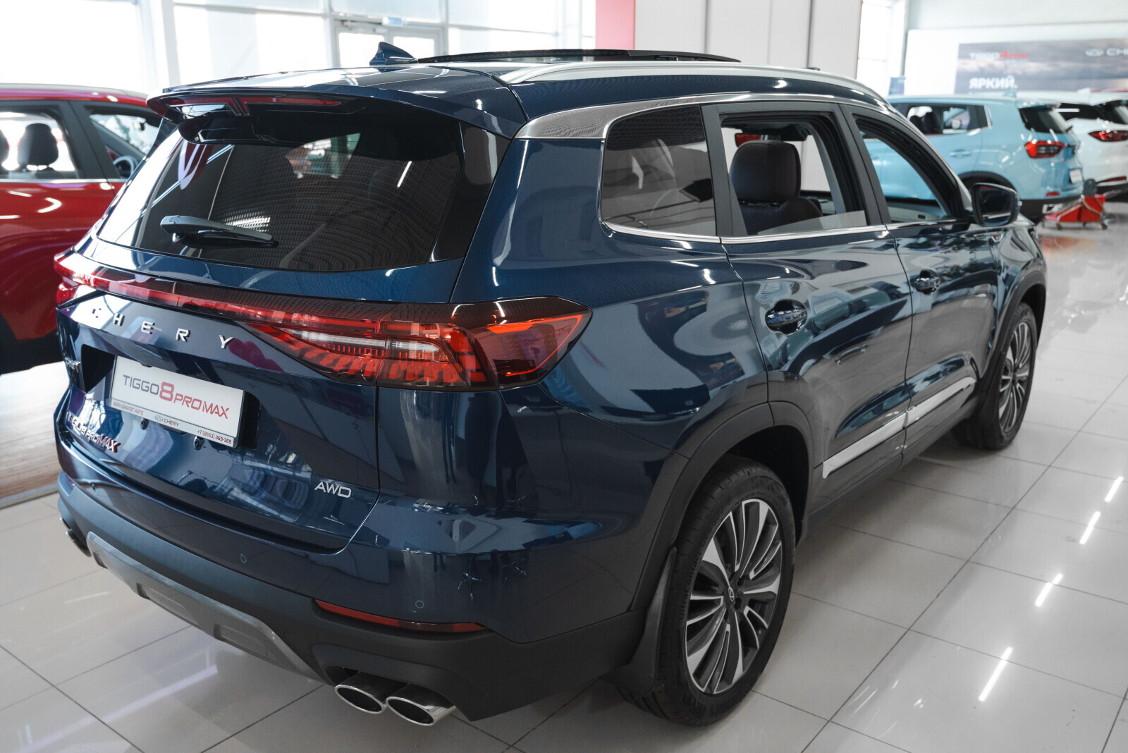 Chery Tiggo 8 Pro Max Ультима/Ultimate 4WD, синий