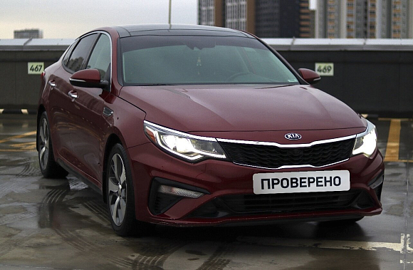 Kia Optima GT Line, 2018 года, пробег 134000 км