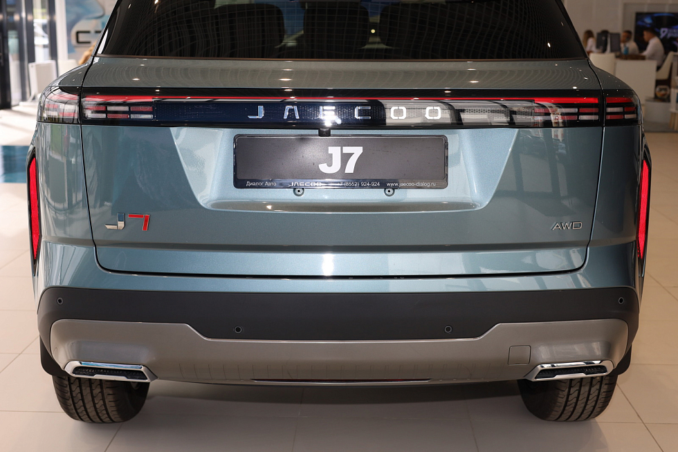 Jaecoo J7 Lifestyle, зеленый