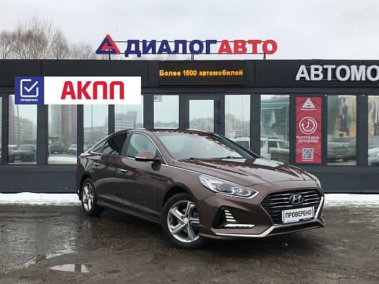 Hyundai Sonata Style, 2018 года, пробег 145000 км