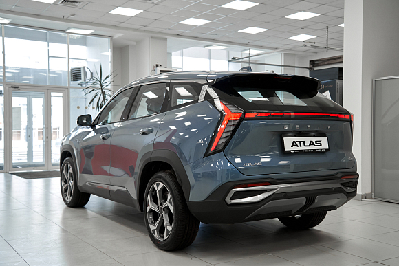 Geely Atlas Flagship Sport, голубой