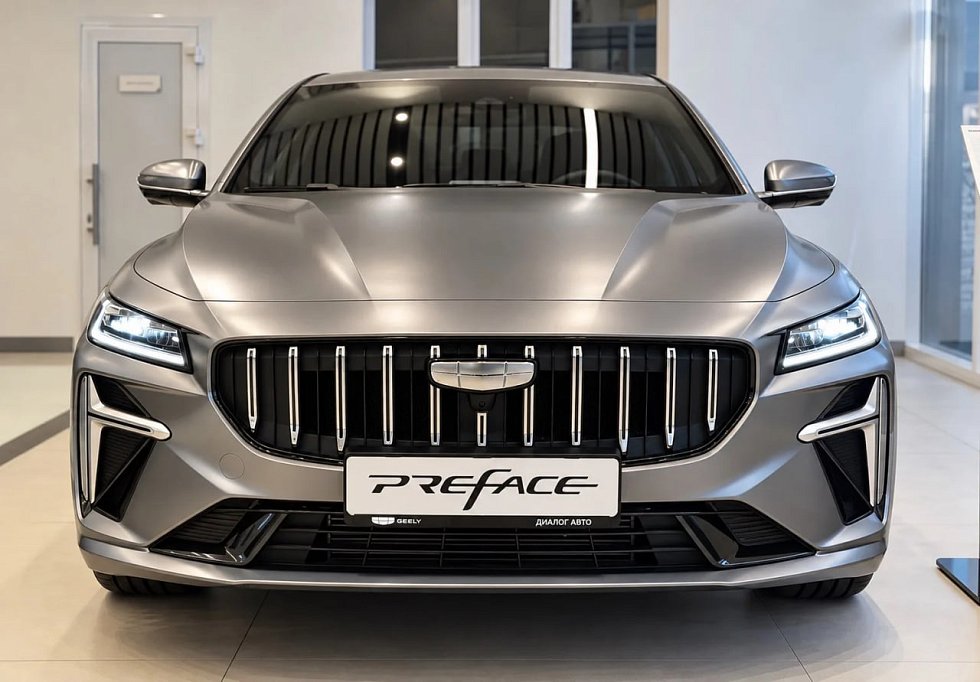 Geely Preface Люкс, серый
