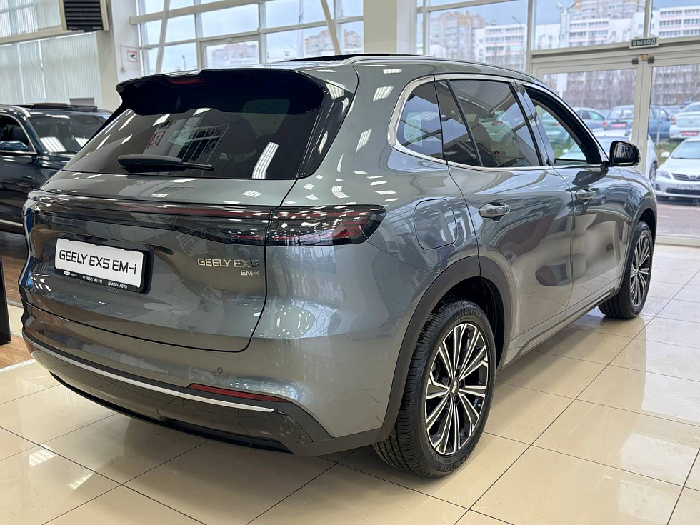 Geely EX5 Гибрид Макс EM-R, серый
