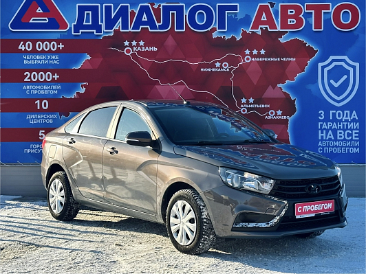 Lada (ВАЗ) Vesta Comfort Multimedia (2015-2016), 2019 года, пробег 90000 км