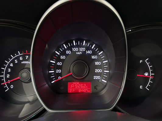 Kia Rio, 2017 года, пробег 84397 км