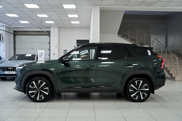 Geely Atlas Flagship, зеленый