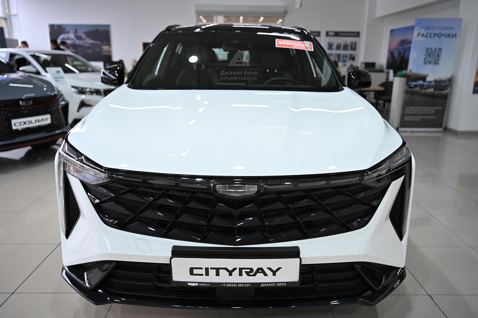Geely Cityray Flagship Sport, белый