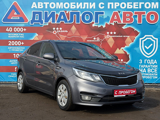 Kia Rio Luxe, 2015 года, пробег 169753 км