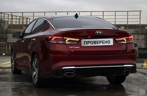 Kia Optima GT Line, 2018 года, пробег 134000 км