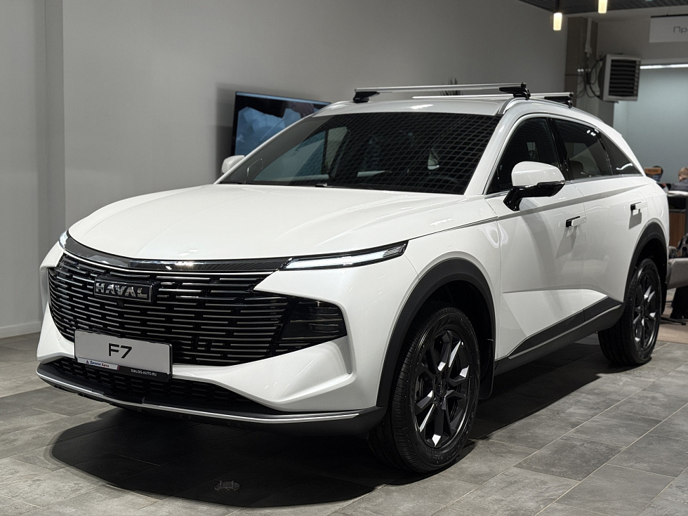 Haval F7 Техно +, белый