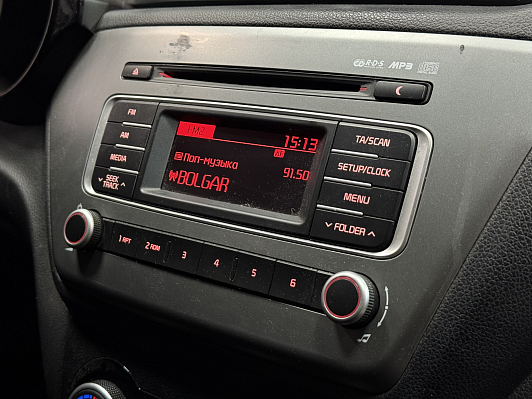 Kia Rio Comfort Аудио, 2016 года, пробег 102000 км
