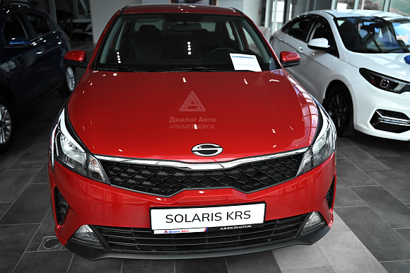 Solaris KRS Luxe AV, красный