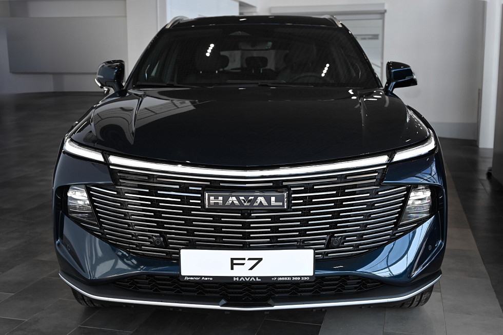 Haval F7 Elite, синий