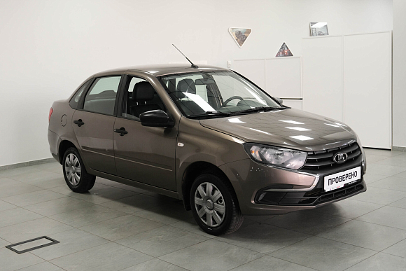 Lada (ВАЗ) Granta Standard, 2019 года, пробег 95000 км