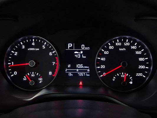 Kia Rio Comfort, 2017 года, пробег 73568 км