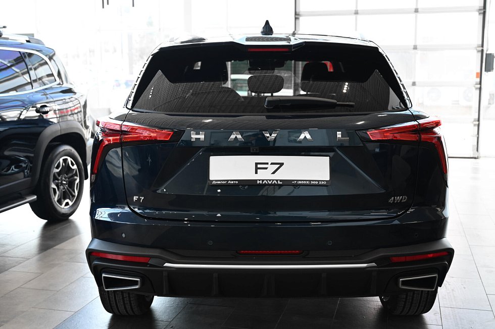 Haval F7 Оптимум (2026), голубой