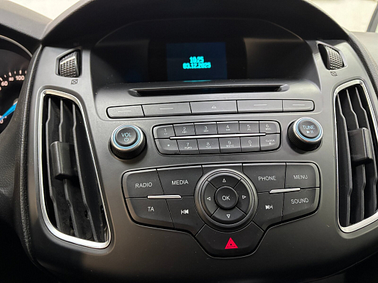 Ford Focus White and Black, 2017 года, пробег 93185 км