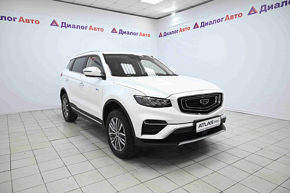 Geely Atlas Pro Flagship, белый