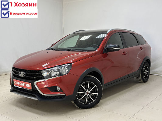 Lada (ВАЗ) Vesta Black, 2021 года, пробег 107951 км