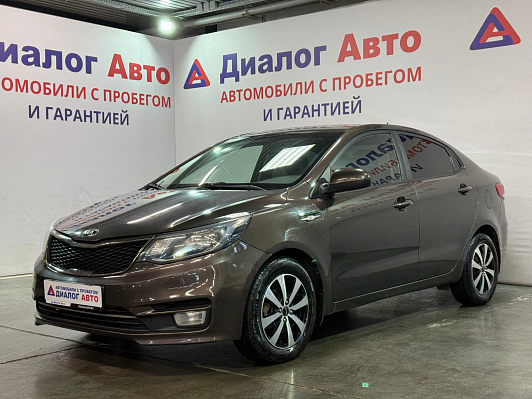 Kia Rio, 2016 года, пробег 120000 км
