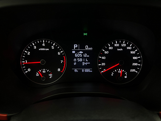 Kia Rio Prestige, 2020 года, пробег 81064 км