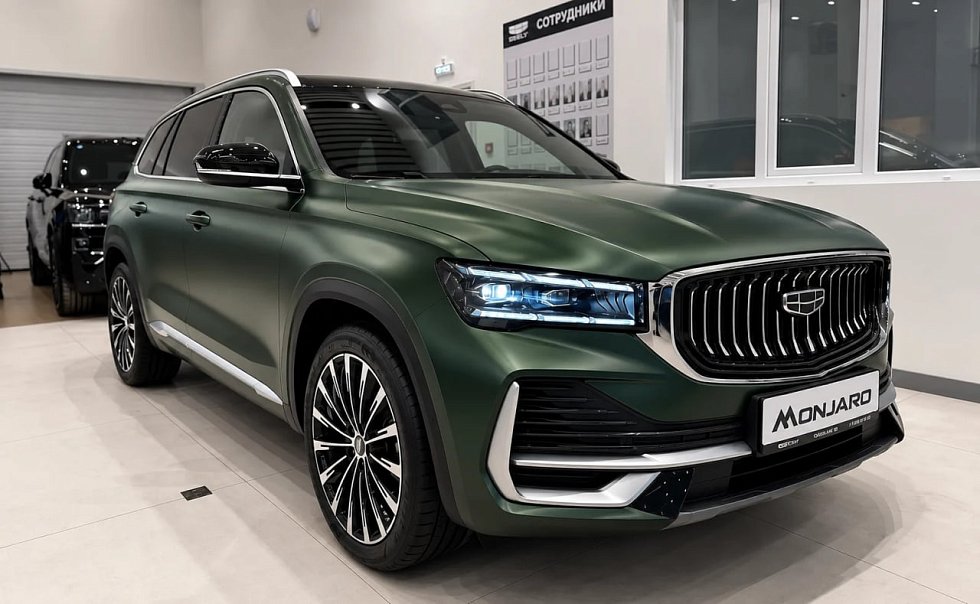 Geely Monjaro Люкс, серый