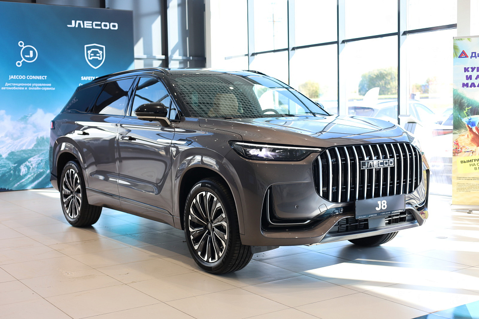 Jaecoo J8 Supreme, серый