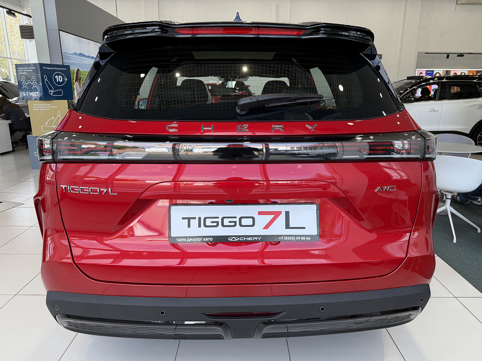 Chery Tiggo 7L Prime, красный