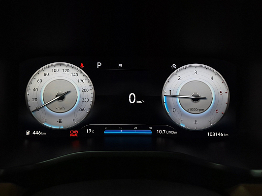 Hyundai Santa Fe Calligraphy, 2020 года, пробег 103141 км