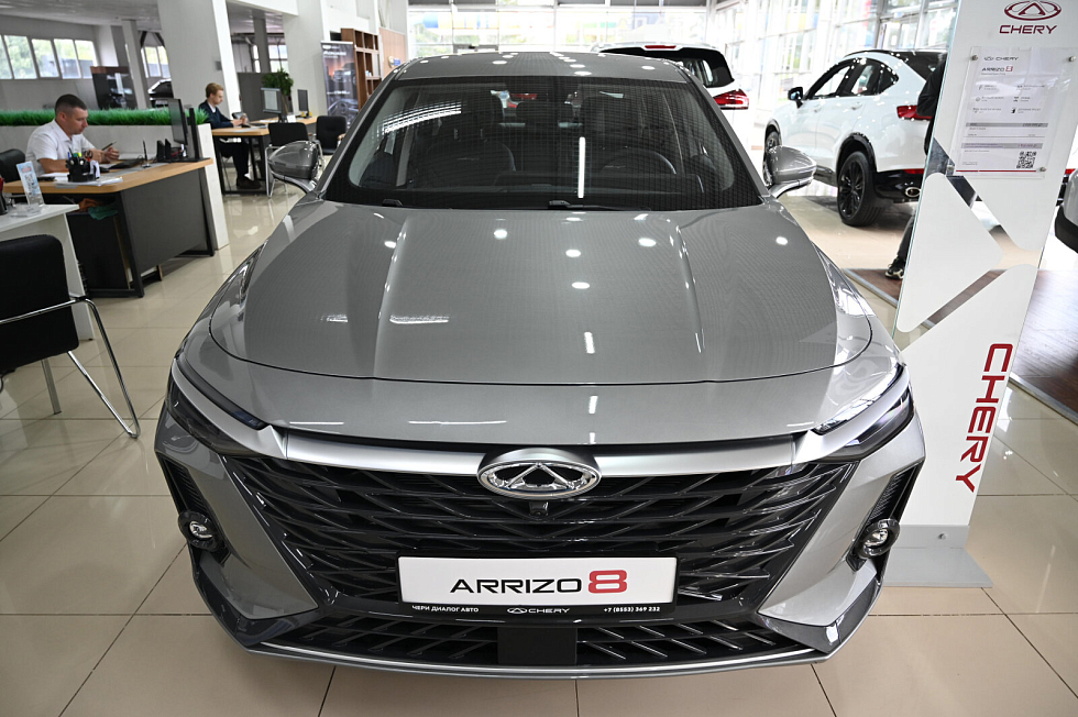 Chery Arrizo 8 Ultra, серый