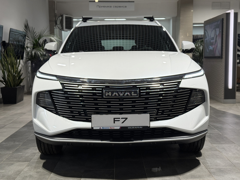 Haval F7 Премиум, белый