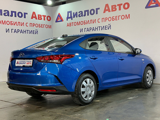 Hyundai Solaris Специальная Серия "10 лет" + Comfort, 2021 года, пробег 64726 км