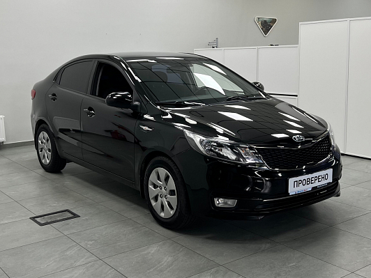 Kia Rio Luxe, 2017 года, пробег 118000 км