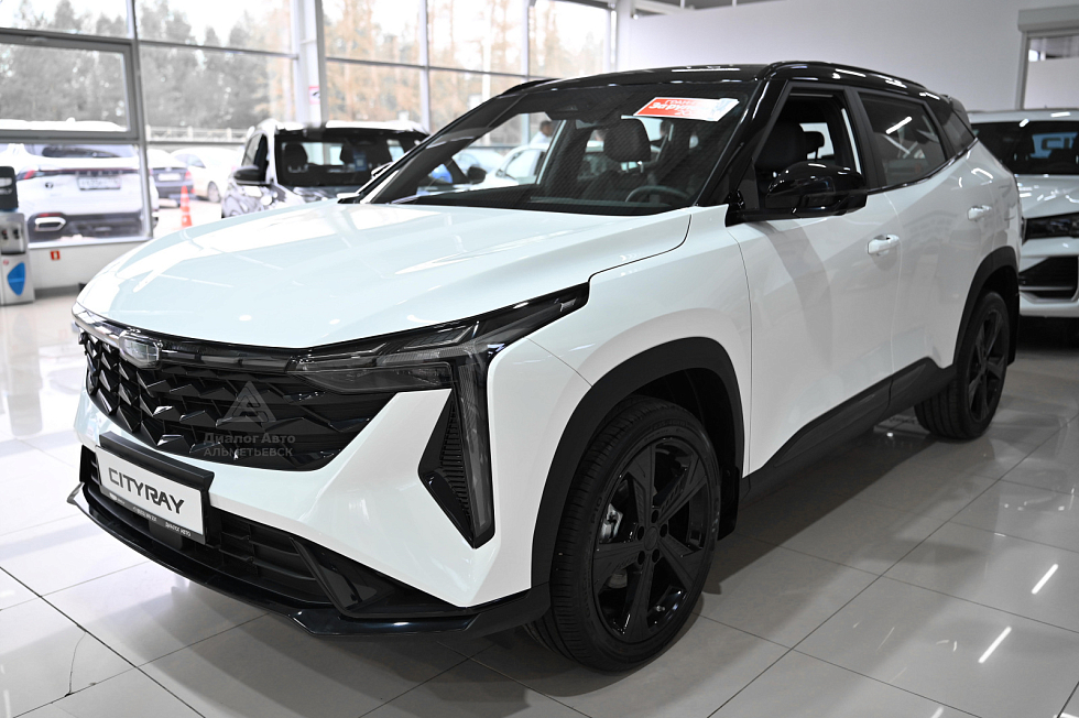 Geely Cityray Flagship Sport, белый