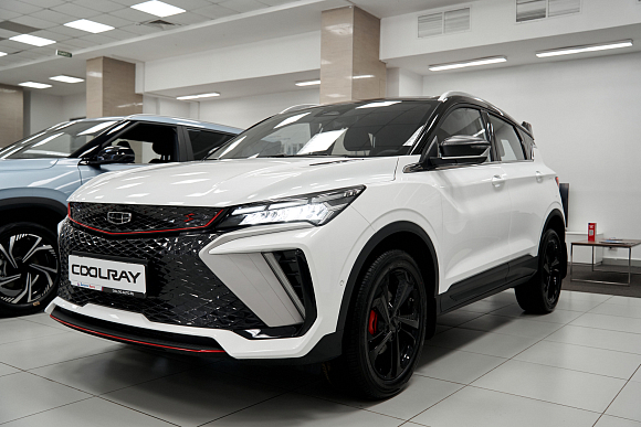 Geely Coolray Luxury, белый