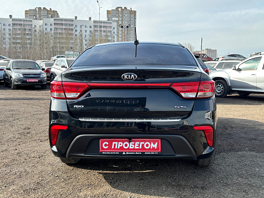 Kia Rio Luxe, 2019 года, пробег 95806 км