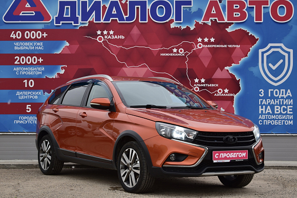 Lada (ВАЗ) Vesta Luxe Prestige, 2018 года, пробег 65000 км