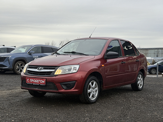 Lada (ВАЗ) Granta Comfort Multimedia Glonass 21901-51-27G, 2015 года, пробег 155600 км