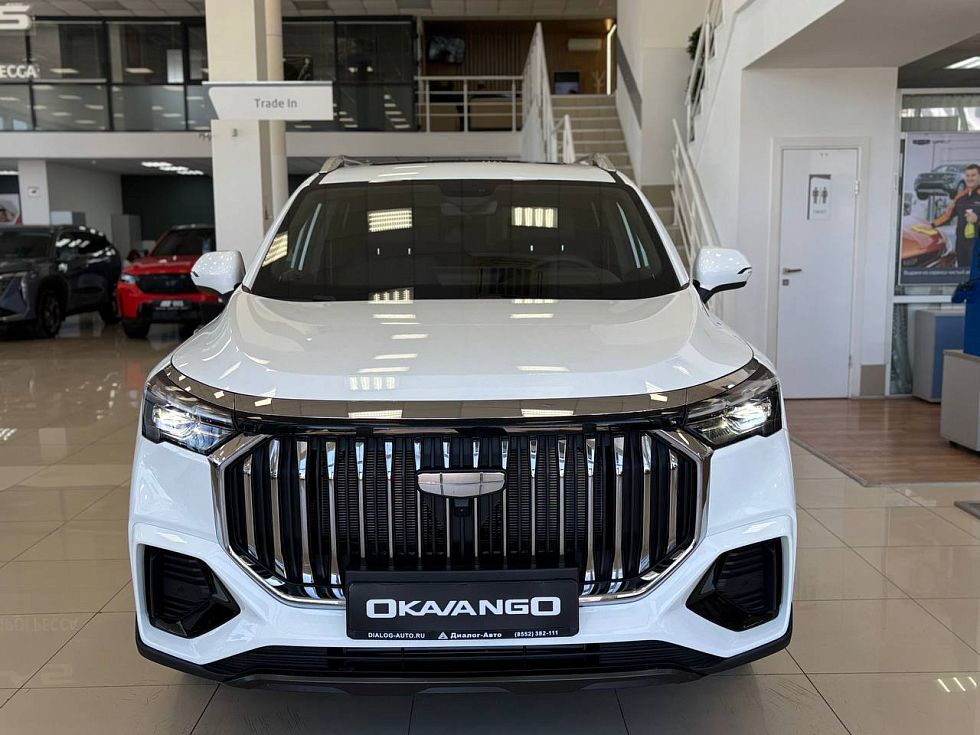 Geely Okavango Flagship, белый