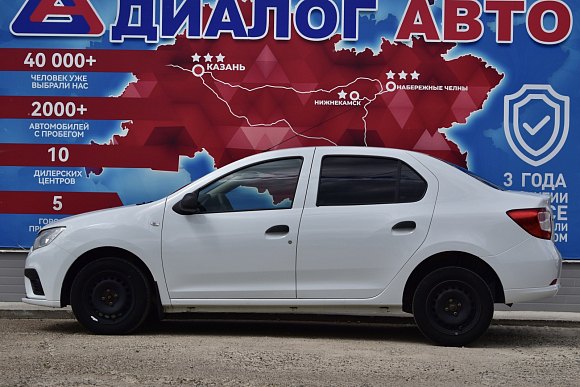 Renault Logan Access, 2019 года, пробег 78500 км