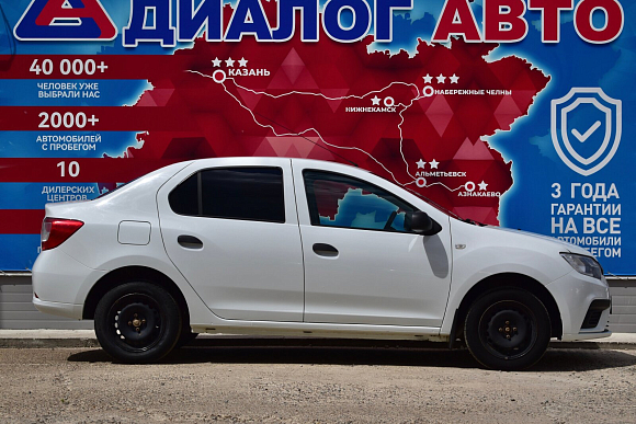 Renault Logan Access, 2019 года, пробег 78500 км
