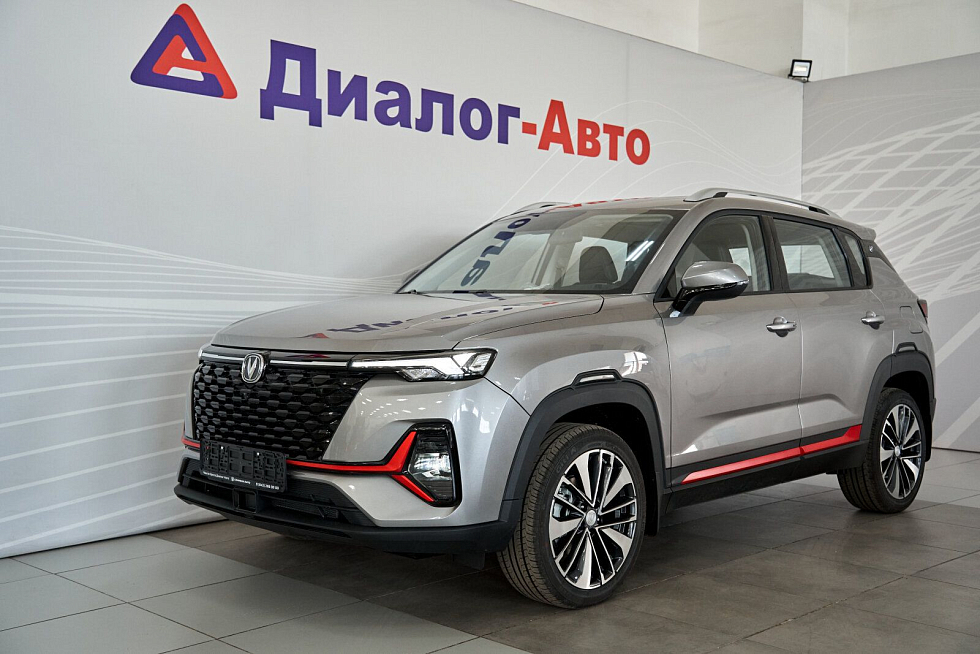 Changan CS35 Plus Техно, серебряный