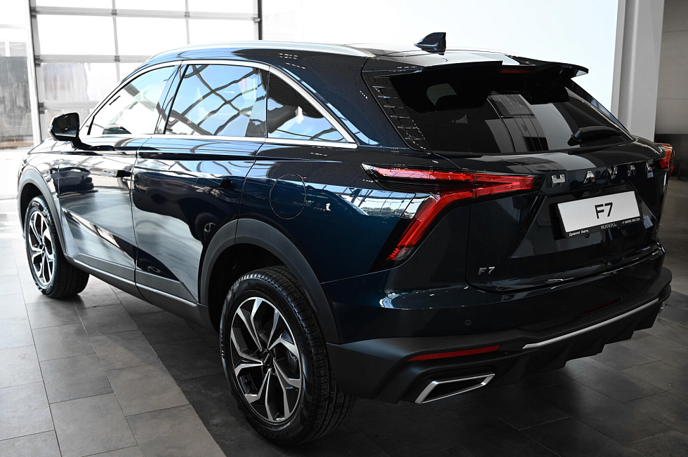 Haval F7 Премиум (2026), голубой