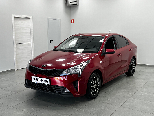 Kia Rio Luxe, 2020 года, пробег 94581 км